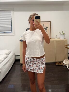 Micro mini skirt